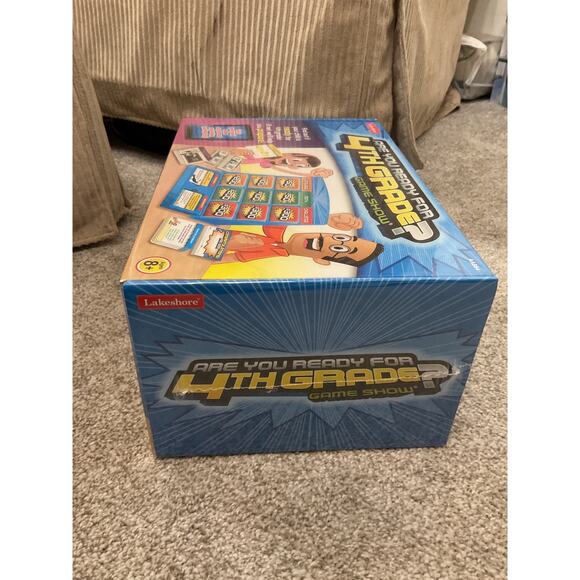 New in Box Lakeshore "Are you Ready for 4th Grade" Game Show Board Game - Picture 4 of 4
